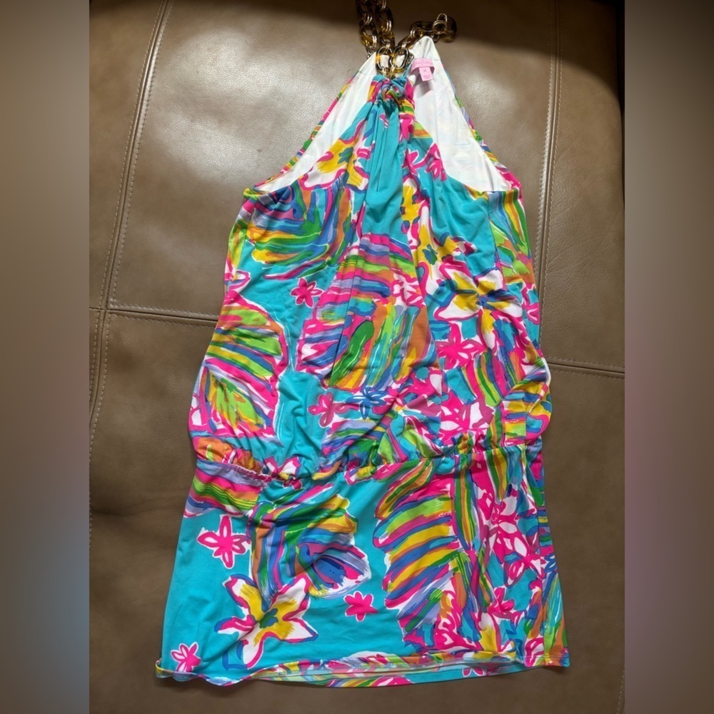 Lilly Pulitzer Multicolor Tropical vacation flirty Dress - Picture 3 of 6